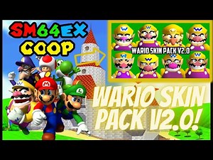 Wario Skin Pack para Sm64excoop