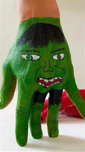 Action POV : Superheroes Tranformations #spiderman #funny #hulk