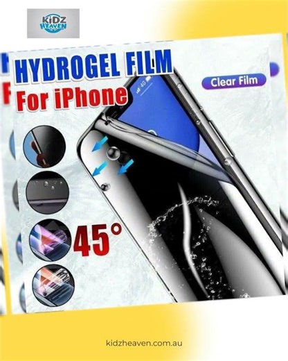 Clear Film iPhone 13 12 11 Pro Xs Max Plus Hydrogel Film Screen Protector - For iPhone 13 Mini