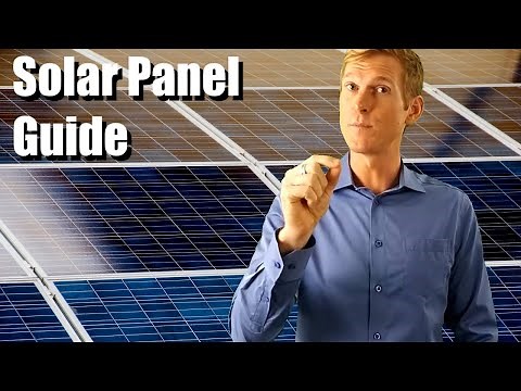Solar Panels Explained: Mono // Poly PV Crystalline // PERC // Thin Film Modules