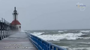 Got 30 seconds? Check out the waves ripping on Lake Michigan this afternoon, courtesy of stormchaserdb! Winds of 40-50 mph are ongoing, and waves up towards 15-20 feet will continue throughout the rest of the day. Thanks to Drew for sharing! You’ll see more from him and a few of our other chasers as we move towards the evening commute. 12:38 pm EST - 1/14/2026 | Michigan Storm Chasers
