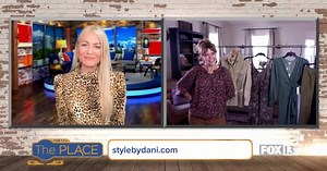 Just because your weight may be fluctuating a bit doesn't mean you have to look frumpy or dumpy