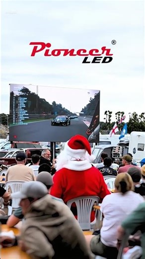 The screen bright enough to steal Santa's attention!
