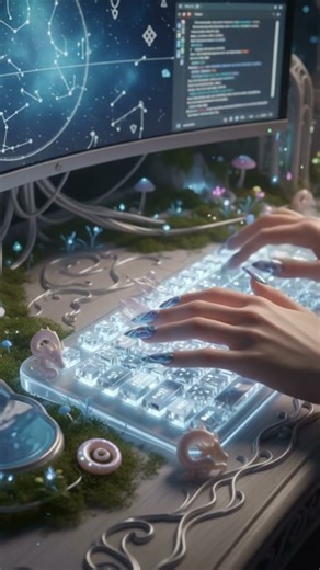 Cozy Typing Sounds for Relaxation & Sleep #keyboard #desktop #keyboardasmr #satisfying