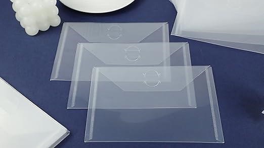 Stamp and Die Storage Bags Clear Stamp Storage Pockets