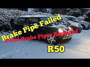 R50 Mini Cooper Front Brake Pipe Replacement