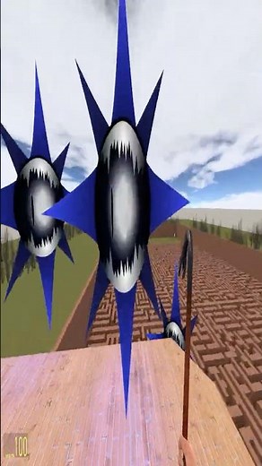 Nightmare Sprunki Mr sun Phase 11 in labyrinth Nextbot Gmod