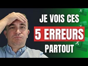 🚀 5 Mistakes Everyone Makes in Excel (and How to Avoid Them)