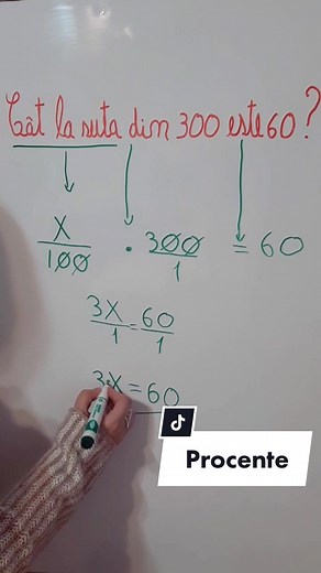 Calculul raportului procentual #fy #mathematics #school #math #matematica #scoala