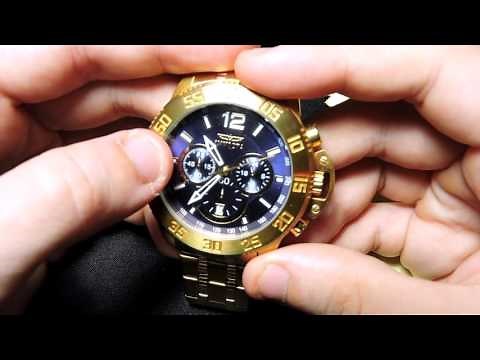 Invicta Specialty 17447 chronograph review and explanation