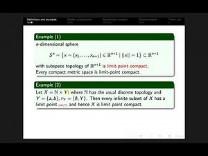 limit-point compact Part (1)