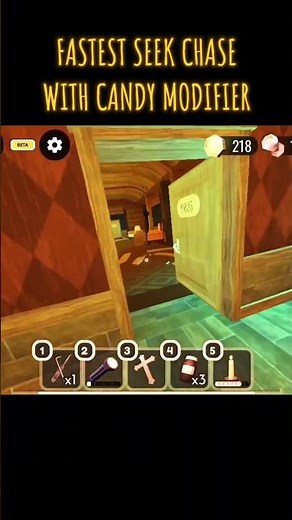 Eating Many Speed Boost Candies Makes Me Unstoppable in Doors Haunt #roblox #doors2 #doors #haunt