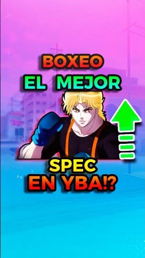 [YBA] BOXING EL MEJOR SPEC? 🥊| ROBLOX YBA