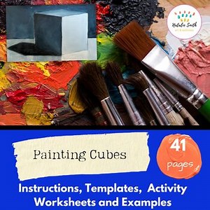 Painting a Cube in Acrylic
