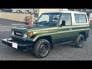 ランクル70 BJ74 オールペイント 仕上げ FRPトップ 車検付き ￼