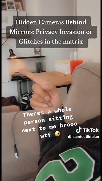 Hidden Cameras Behind Mirrors: Privacy or Glitches?