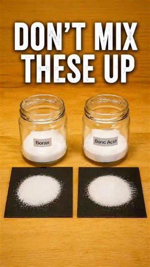 Borax vs Boric Acid