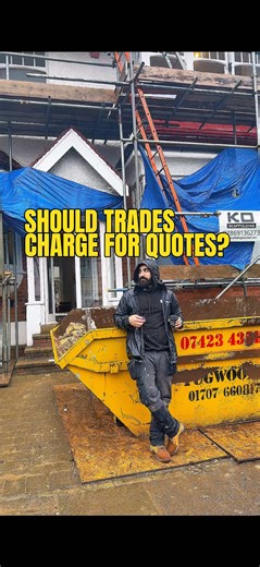 Should Trades Charge for Quotes?