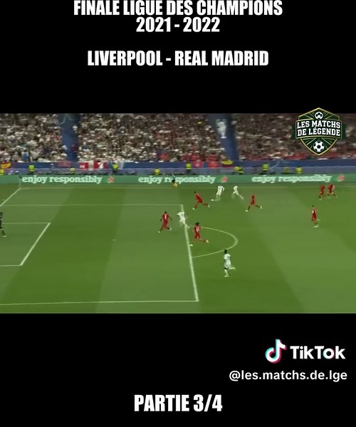 Finale LDC 2021-2022 : LIVERPOOL - RÉAL MADRID ⚽️ partie 3/4 #championsleague #liguedeschampions #foot #liverpoolfc #realmadrid