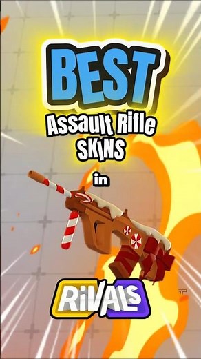 BEST Assault Rifle Skins in Roblox Rivals (One is IMPOSSIBLE to Get 😱)