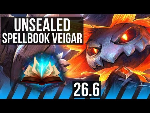VEIGAR vs NASUS (MID) | Unsealed Spellbook | NA Grandmaster | 26.6
