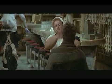Popeye (Movie) - Luncheonette Fight - Robin Williams