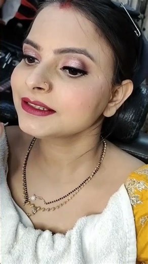 Karwa chauth makeup tutorial by mahaturki/ step by step #makeuptutorial #makeup #shorts #vrial