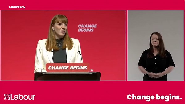 'Let's get on with it': Deputy PM Rayner opens Labour Party Conference 2024