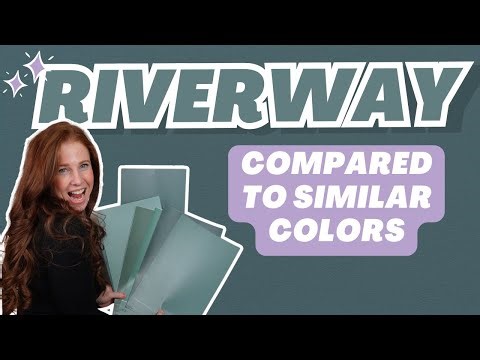 Sherwin Williams Riverway & Similar Paint Colors
