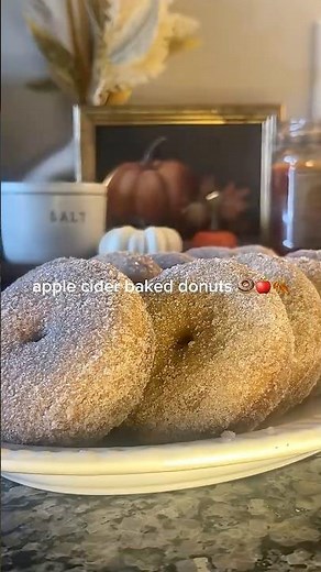 Baked Apple Cider Donuts 🍎 | Easy Fall Donut Recipe
