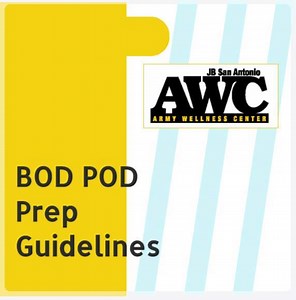 Good Morning! We are not currently providing assessments but here is a quick video how to prepare for a BOD POD assessment prior to your appointment time. | JBSA Armed Forces Wellness Center | Facebook