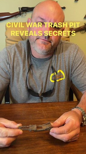 16K views · 887 reactions | Civil War garbage pit reveals secrets and relics. #civilwar #history #DidYouKnow | History Seekers | Facebook