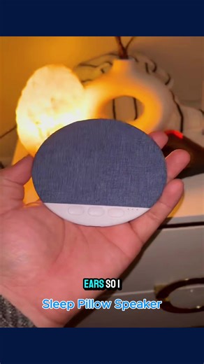 Perfect if you’re worried about disturbing the person next to you. Great for listening to music or audiobooks while falling asleep, without the discomfort of wearing earbuds. #PillowSpeaker #SleepSpeaker #bedsidenurse