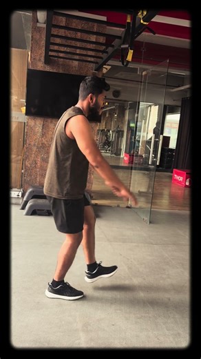 Not perfect yet… but I’m getting there, learning something new one leg or pistol squat #gym #legday