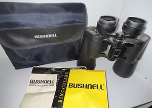 Bushnell insta focus binoculars 10x50 288 ft at 1000 yds 96 Meters CASE & MANUAL | eBay