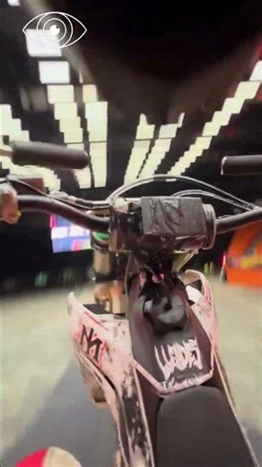 POV: FMX Backflip over Hot Wheels Ramp! 🏍️🔄 #shorts #pov #fmx
