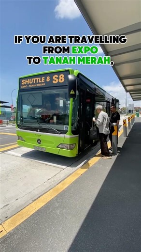 #Train Service Adjustments: Take Shuttle Bus Service S8 towards #TanahMerah! #EWL