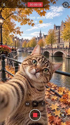A Magical Autumn Day with My Tabby Cat | Travel Diary