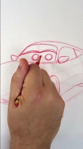 Drawing Sally Carrera from Cars | Pixar Cars | Shorts