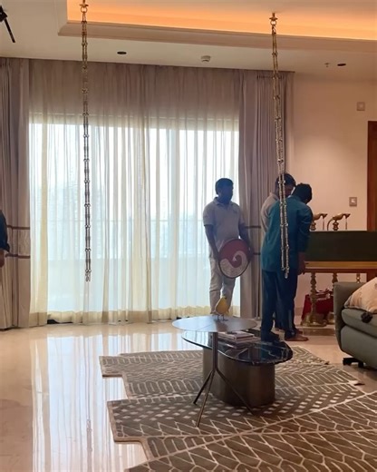 CuttingEdge DesignStudio on Instagram: "Unveiling our latest work at Aparna One, a 4200 sft home that beautifully merges traditional charm with contemporary sophistication. Designed for the elderly parents, this home reflects the thoughtful inputs of their children living in the USA, who played an active role in shaping every aspect of the design. The result is a space that seamlessly blends the parents’ values and traditions with the fresh perspectives and aspirations of the next generation. Ke