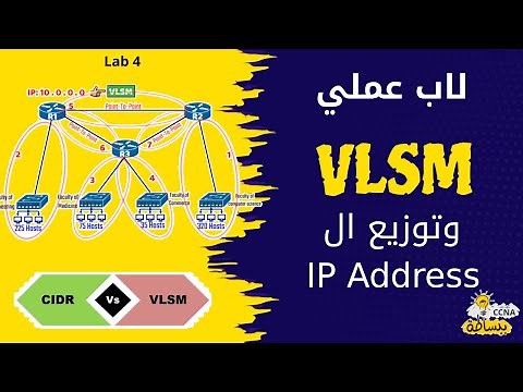 أقوى لاب عملي لفهم ال VLSM وتوزيع ال IP على الاجهزة | هتفهمها غصب عنك