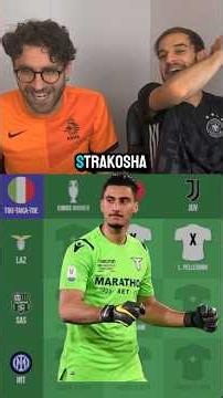 GUESS THE FOOTBALLER TIKI TAKA TOE FABIO GROSSO #football
