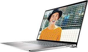Dell Inspiron 16 5625 Small Thin & Light Portable Laptop - 16 inch FHD+ (1920 x 1200) Display, AMD Ryzen 7 5825U, 16GB DDR4 RAM, 512GB SSD, Radeon Graphics, Bluetooth, Windows 11 Pro - Silver