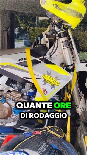 Quanto rodaggio devo fare? #supermoto #motor #motorcycle