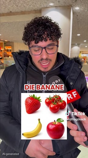 Was ist kein Obst? Finde den Unterschied!