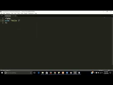 start with php. Very basic php prorgam | learn php step by step