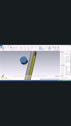 Mastercam Lathe 4 axis simulation