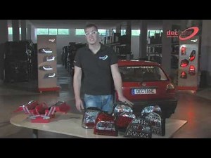 Einbau Golf III LED Rückleuchten RV01LB