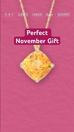 Why Citrine Is the Perfect November Gift 💛 #Citrine #Birthstones #Jewelry