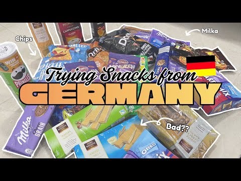 Trying German Snacks 🇩🇪 | Good or Bad?🥨🍫